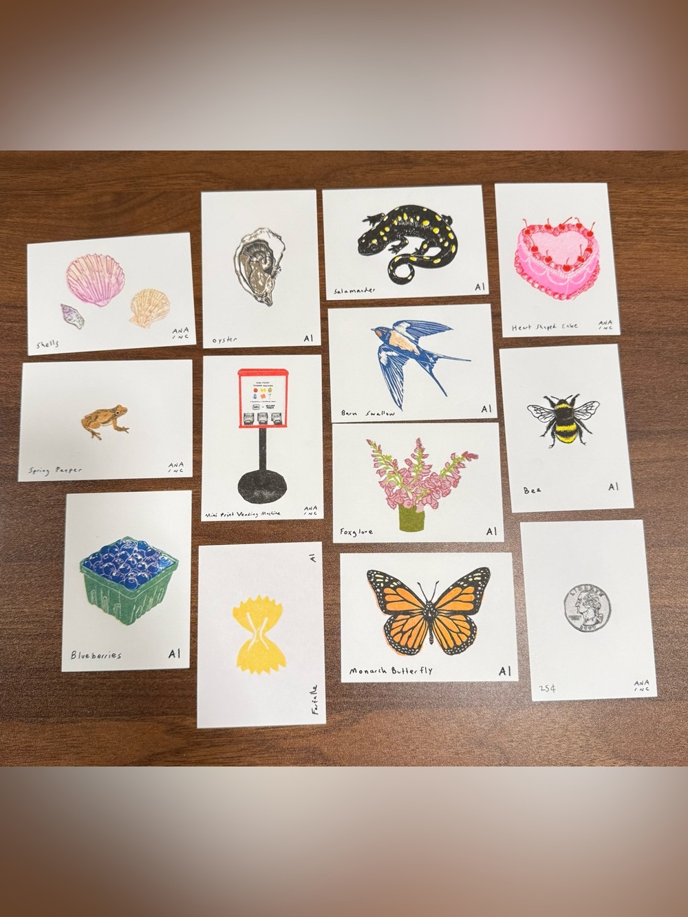 Inciardi Prints Set of 13